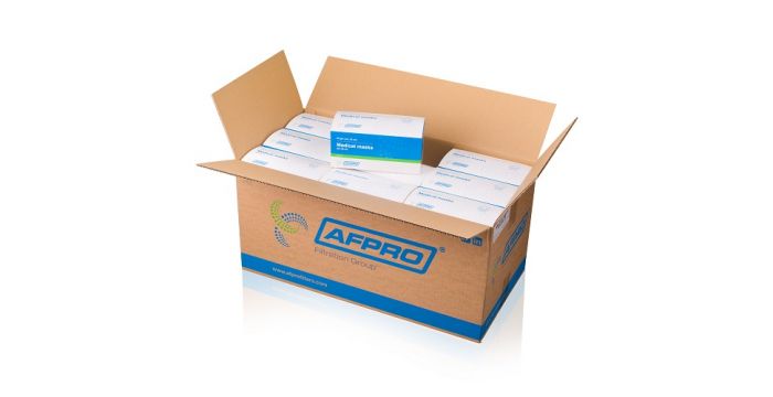 AFPRO-Filter Mundschutz Typ IIR (27 Kartons = 1350 Mundschutzmasken)