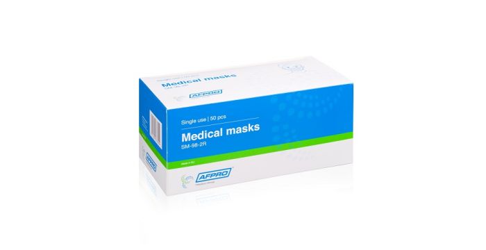 AFPRO Filters mondkapjes Type IIR (27 doosjes = 1350 mondmaskers)