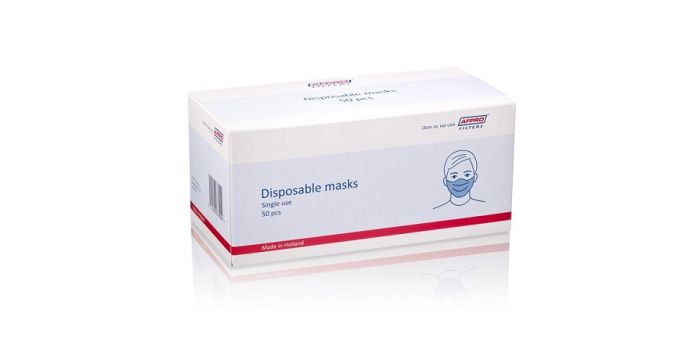 AFPRO Filters mondkapjes Type IIR (27 doosjes = 1350 mondmaskers)