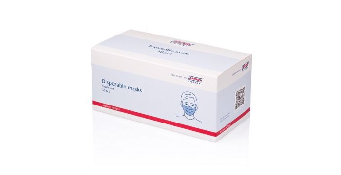 AFPRO Filters mondkapjes Type IIR (27 doosjes = 1350 mondmaskers)