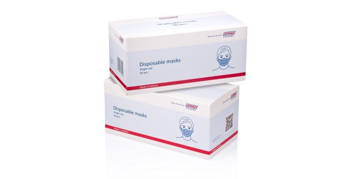 AFPRO Filters mondkapjes Type IIR (27 doosjes = 1350 mondmaskers)