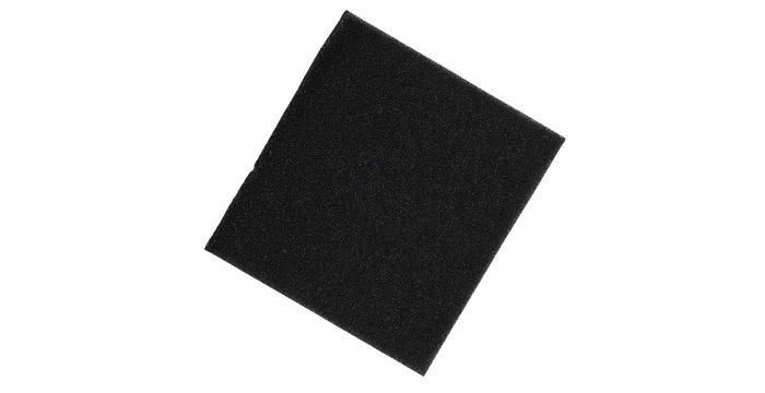 Aktivkohle Filtermatte 1m² 12 mm stark